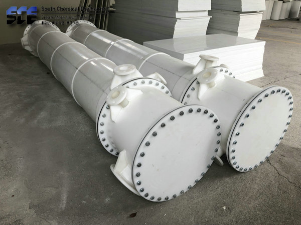 石墨改（gǎi）性聚丙烯（xī）降膜吸收器