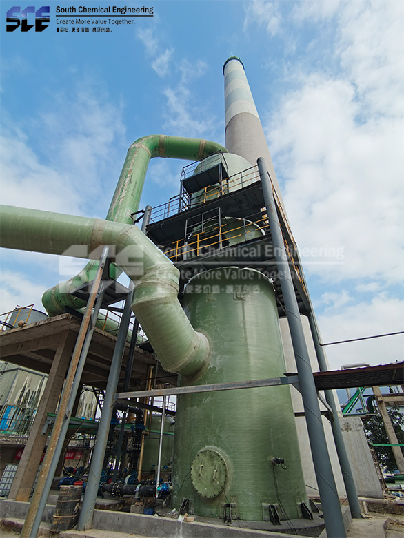 四川**化工有（yǒu）限公（gōng）司硫磺製酸裝置尾氣（qì）處理係統