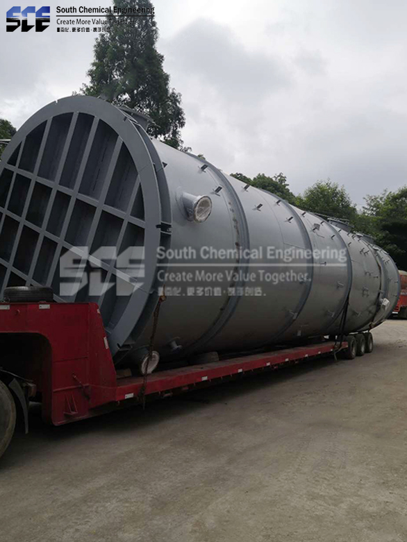 鋼襯四氟（fú）脫硫塔φ4200*15000