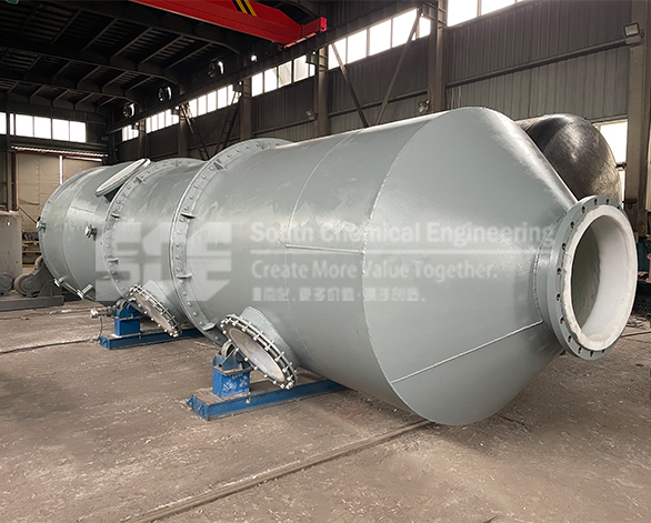 鋼襯塑（sù）吸收塔