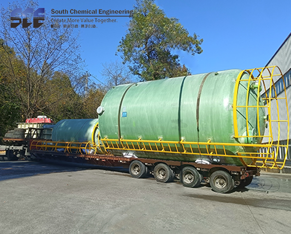 玻璃鋼立式（shì）儲罐φ3800*6750